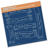 Groovi Parchment Embossing Plates A5
