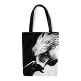 Phillipines Eagle Portrait in Black and White