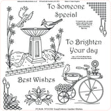 ParchCraft Australia UK Gardeners Delight EasyEmboss Templates