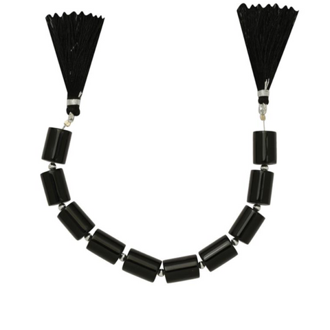 Black Onyx Plain Tubes