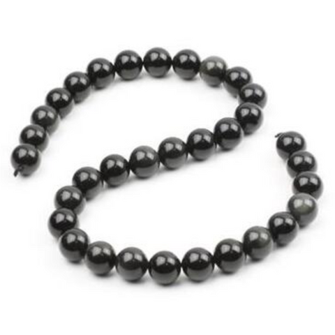 Rainbow Obsidian Plain Rounds - 12mm
