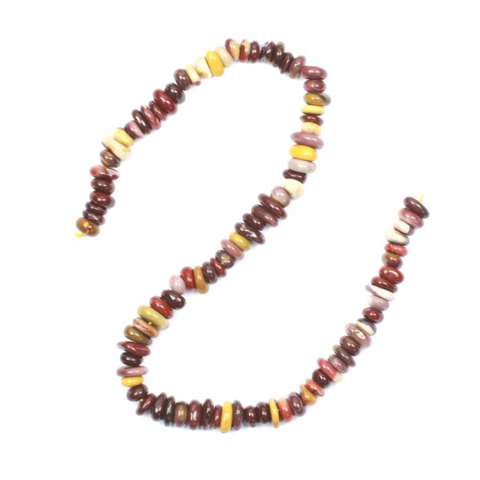 Mookaite Centre Drilled Fancy Slices