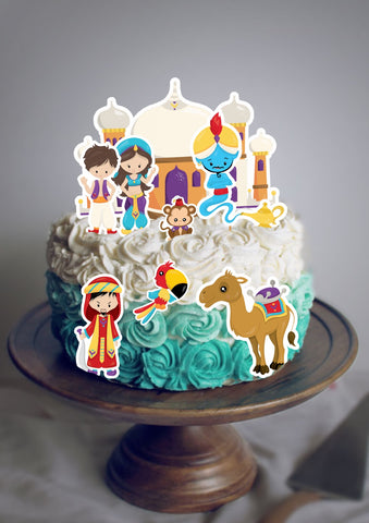 Aladdin Cake Topper