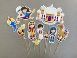 Aladdin Cake Topper