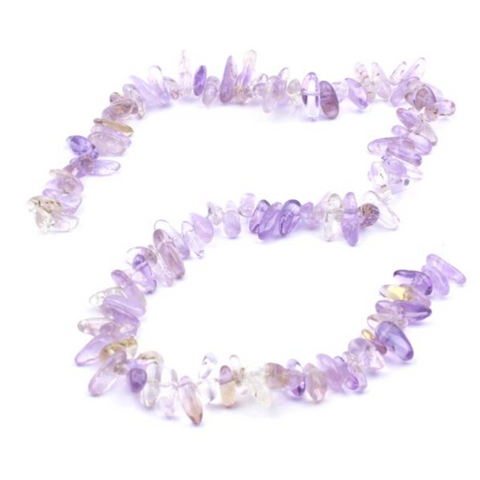 Purple and Yellow Quartz Long Nuggets