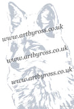 Fox Colouring Page Digital Download