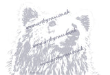Brown Bear Colouring Page