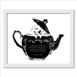 Dormouse in Teapot, Alice in Wonderland, Mad Hatters Tea Party