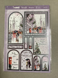 Hunkydory - Luxury Die Cut Decoupage Sheets - Snow Is Falling