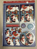 Hunkydory - Luxury Die Cut Decoupage Sheets - Magical Christmas