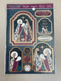 Hunkydory - Luxury Die Cut Decoupage Sheets - Christmas in Style