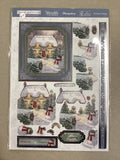 Hunkydory - Luxury Die Cut Decoupage Sheets - Wonderful Wintertime
