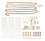 Jewellery Makers Essential Findings Packs - Rose Gold & Antique Bronze