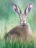 March Hare Oil Painting