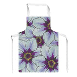 Flower Study in Blue and Purple - Clematis