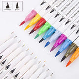 Dual Tip Brush Pens