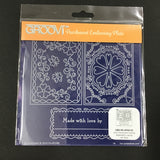 Groovi Parchment Embossing Plates A5