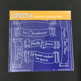Groovi Parchment Embossing Plates A5