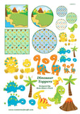 Dinosaurs Digital Cardmaking Download Kit