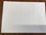 Set of A4 Die Cut Backgrounds and Frames