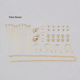 Jewellery Makers Essential Findings Packs - Gold