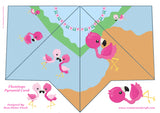 Flamingo Digital Cardmaking Download Kit