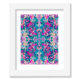 Abstract Pattern Pink and Turquoise