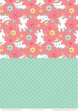 Floral Unicorn Digital Cardmaking Download Kit