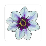 Flower Study in Blue and Purple - Clematis