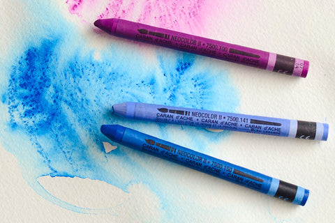 Neocolor II Water-soluble Wax Pastels