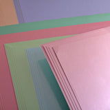 A4 Pastel Blush Mirror Card