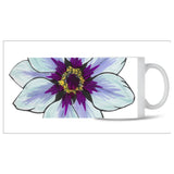 Flower Study in Blue and Purple - Clematis