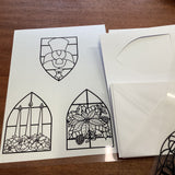 Glass Painting Card Kit