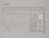 Jewellery Makers Essential Findings Packs - Rose Gold & Antique Bronze