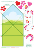 Unicorn Love Digital Cardmaking Download Kit