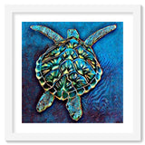 Sea Turtle in the Blue