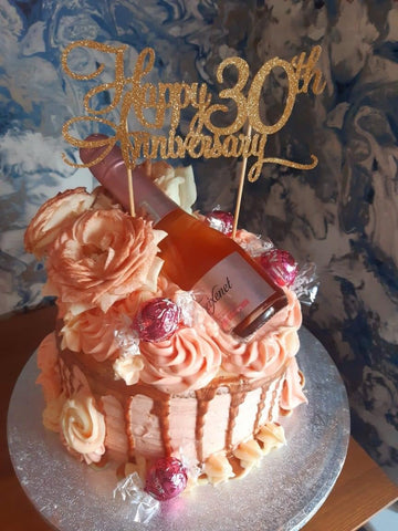 Anniversary Cake Toppers By Ross