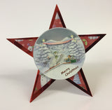 Star Card Template Digital Download