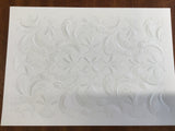 Set of A4 Die Cut Backgrounds and Frames
