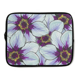 Flower Study in Blue and Purple - Clematis
