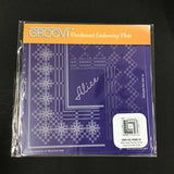 Groovi Parchment Embossing Plates A5