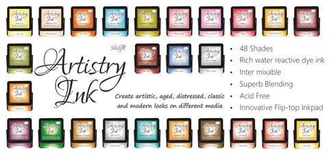 Artistry Dye Ink Flip-Top Pads