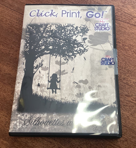 My Craft Studio - Click, Print, Go! Silhouettes in Style CD-ROM