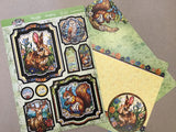 Hunkydory Stained Glass Wonderful Wildlife Luxury Toppers