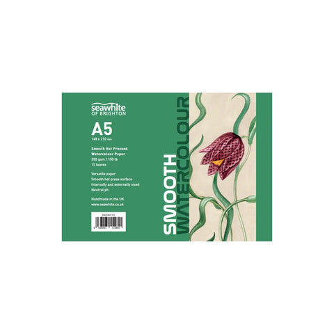 Seawhite Smooth Hot Pressed Watercolour Paper Pads