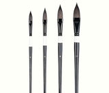 Cats Tongue / Oval Wash Paintbrushes
