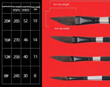 Sword Liner Style Paintbrushes