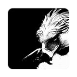 Phillipines Eagle Portrait in Black and White