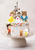 Beauty and The Beast Cake Topper