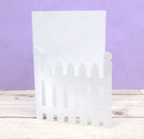 Hunkydory 7”x5” Picket Fence Card Blanks and Envelopes